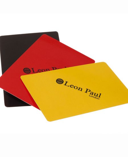 Obmann Karten 3er Set (Gelb, Rot und Schwarz)