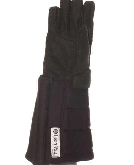 Schwarzer Trainer Säbelhandschuh