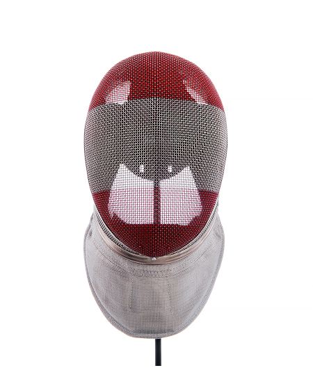 X-Change FIE Säbelmaske mit AUT Flaggendesign