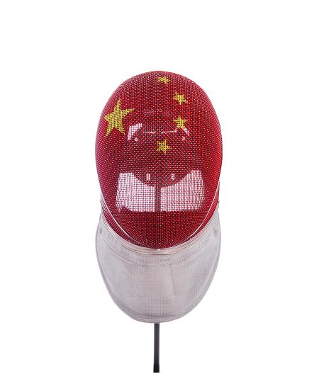 X-Change FIE Säbelmaske mit CHN Flaggendesign