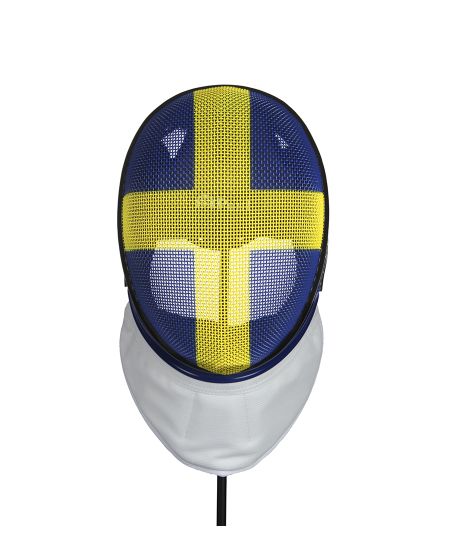 X-Change FIE Degenmaske mit SWE Flaggendesign