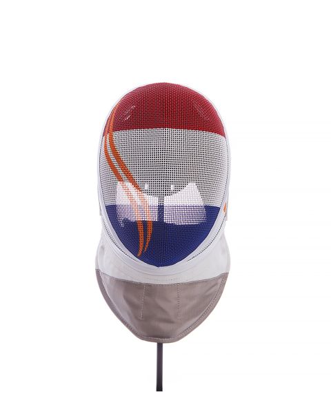 X-Change FIE Florett Maske mit NED Flaggendesign